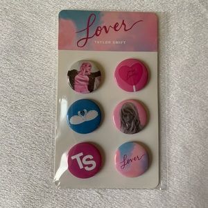Taylor Swift Lover Album Pin Set